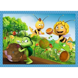 Trefl 34356 - Maja a méhecske - 4 az 1-ben (12, 15, 20, 24 db-os) puzzle