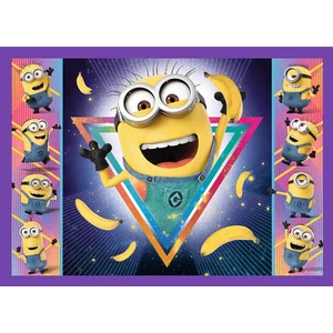 Trefl 34345 - Minyonok - 4 az 1-ben (35, 48, 54, 70 db-os) puzzle