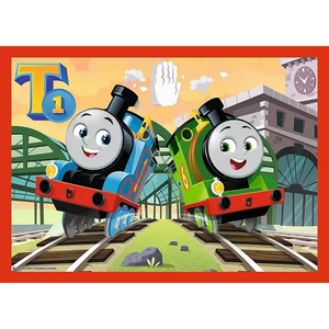 Trefl 34619 - Thomas és barátai - 4 az 1-ben puzzle (12,15,20,24 db-os)