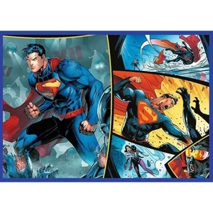 Trefl 13340 - A bátor Superman - 4 x 250 db-os puzzle