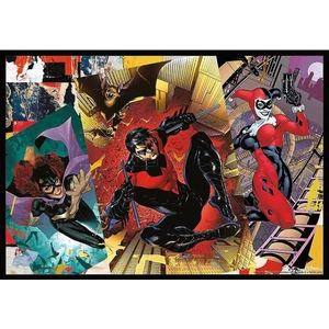Trefl 4 x 250 db-os puzzle - Batman akcióban (13310)