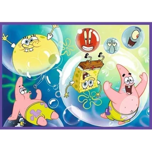 Trefl 13342 - Spongyabob különös világa - 4 x 250 db-os puzzle