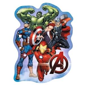 Trefl 20256 - Marvel - Avenger's adventures - 50 db-os Wooden Contour Fa Puzzle