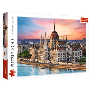 Trefl 37395 - Budapest, Parlament - 500 db-os puzzle