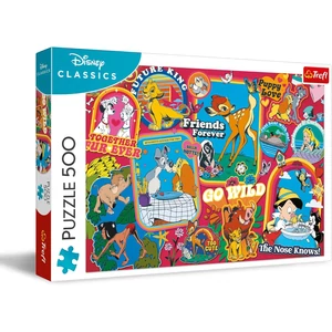 Trefl 37465  - Disney - Az évek során - 500 db-os puzzle