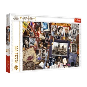 Trefl 37400 - Harry Potter - Roxforti emlékek - 500 db-os puzzle