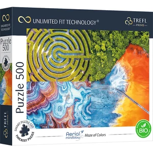 Trefl 37460 - Aerial Mindblow - Színek labirintusa - 500 db-os UFT Prime puzzle