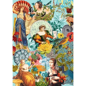 Trefl 37419  - Quarantine Moods, Gucci- 500 db-os UFT Velvet Soft-Touch puzzle