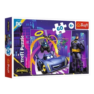 Trefl 17400 - DC Batwheels - Batman és járművei - 60 db-os puzzle ...