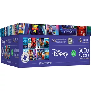 Trefl 81038 - A Disney Pixar - 6000 db-os UFT puzzle