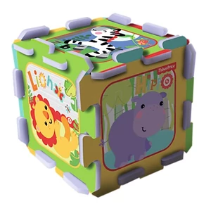 Trefl 60399 - Fisher-Price Dzsungel móka - 8 db-os Szivacs puzzle