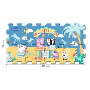 Trefl 8 db-os Szivacs puzzle - Peppa malac nyara (61363)
