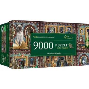 Trefl 81035 - Bajuszos Csodák - 9000 db-os UFT puzzle