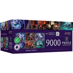 Trefl 81034 - Fantasy Creatures - Anne Stokes - 9000 db-os UFT puzzle