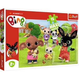 Trefl 14335 - Bing és barátai - 15 db-os Maxi puzzle