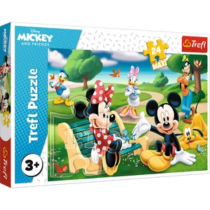 Trefl 24 db-os Maxi puzzle - Mickey egér és barátai (14344)