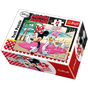 Trefl 19475 - Minnie Mouse és Daisy - Szörfözés - 54 db-os puzzle