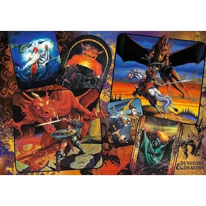 Trefl 10739 - Dungeons and Dragons - 1000 db-os puzzle