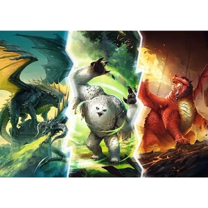 Trefl 10763 - Dungeons and Dragons legendás szörnyei - 1000 db-os puzzle