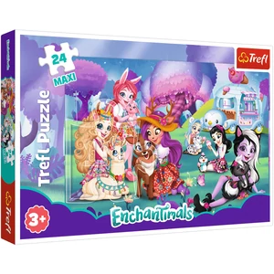 Trefl 14315 - Enchantimals - 24 db-os Maxi puzzle