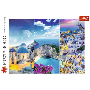 Trefl 33073 - Görög nyaralás - 3000 db-os puzzle