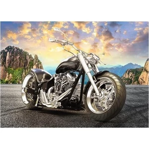 Trefl 37384 - Fekete motor - 500 db-os puzzle