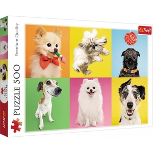 Trefl 37378 - Kutyák - 500 db-os puzzle