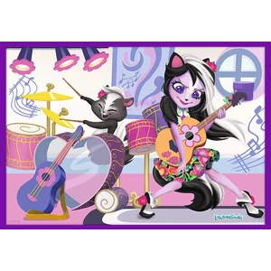 Trefl 90384 - Enchantimals - Barátok - 10 az 1-ben puzzle (20,35,48 db-os)