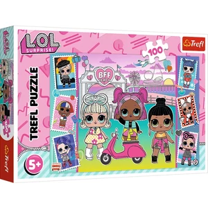 Trefl 16443 - LOL Surprise - Photos - 100 db-os puzzle