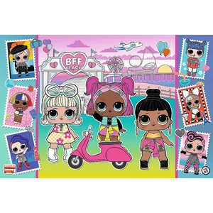 Trefl 16443 - LOL Surprise - Photos - 100 db-os puzzle