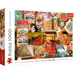 Trefl 10630 - Macska édességek - 1000 db-os puzzle