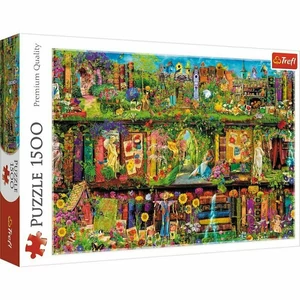 Trefl 26165 - Mesélő könyvespolc - 1500 db-os puzzle