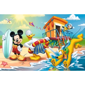 Trefl 17359 - Mickey Mouse - Egy érdekes nap Mickey és a barátai számára - 60 db-os puzzle