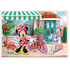 Trefl 34355 - Minnie Mouse és barátai - 4 az 1-ben (12, 15, 20, 24 db-os) puzzle