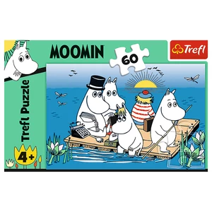 Trefl 17352 - Muminok a tónál - 60 db-os puzzle