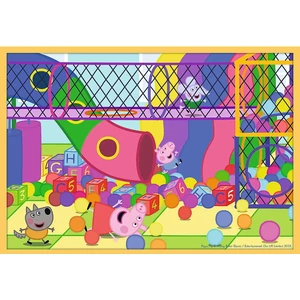 Trefl 90383 - Peppa malac - 10 az 1-ben puzzle (20,35,48 db-os)