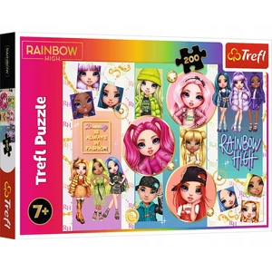 Trefl 13289 - Rainbow High - 200 db-os puzzle