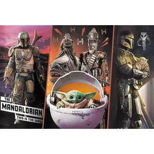 Trefl 23002 - Star Wars - The Mandalorian: Baby Yoda - 300 db-os puzzle 