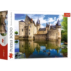 Trefl 33075 - Sully-sur-Loire kastély, Franciaország - 3000 db-os puzzle