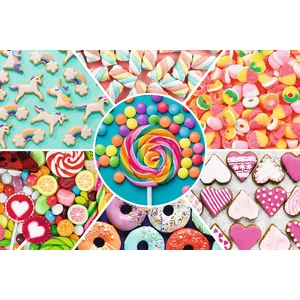 Trefl 23004 - Színes édességek - 300 db-os puzzle