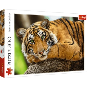 Trefl 37397 - Tigris portré - 500 db-os puzzle
