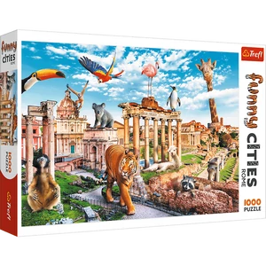Trefl 10600 - Vicces városok - Vad Róma - 1000 db-os puzzle