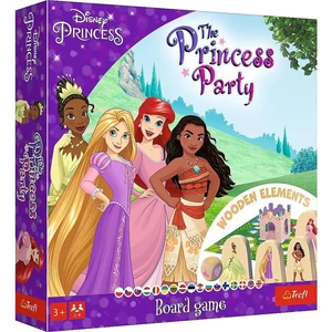 Trefl 02434 - Disney hercegnők - A hercegnő party társasjáték