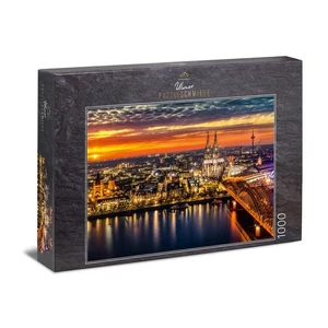 Ulmer 0091 - Cologne at Dusk - 1000 db-os puzzle