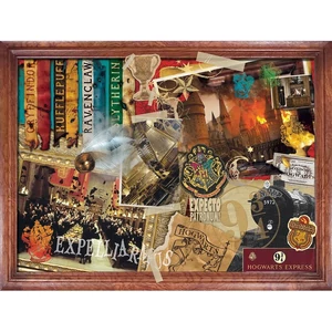 Winning Moves 039581 - Harry Potter - Roxfort új kiadás - 1000 db-os puzzle