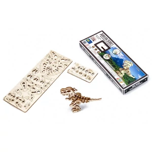 Wooden City MB-018 - T-Rex  - 38 db-os fa puzzle