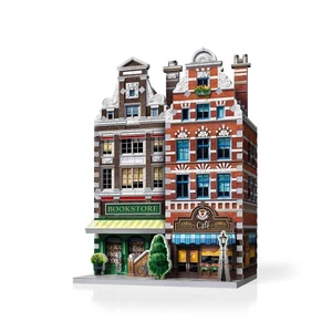 Wrebbit 00503 - Kávézó - 285 db-os 3D puzzle