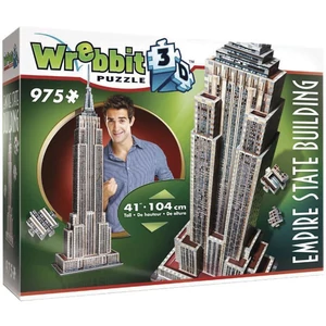 Wrebbit 02007 - Empire State Building - 975 db-os 3D puzzle