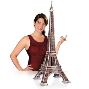 Wrebbit 02009 - Eiffel-torony - 816 db-os 3D puzzle