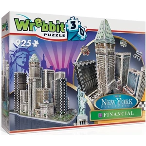 Wrebbit 02013 - New York - Pénzügyi központ - 925 db-os 3D puzzle